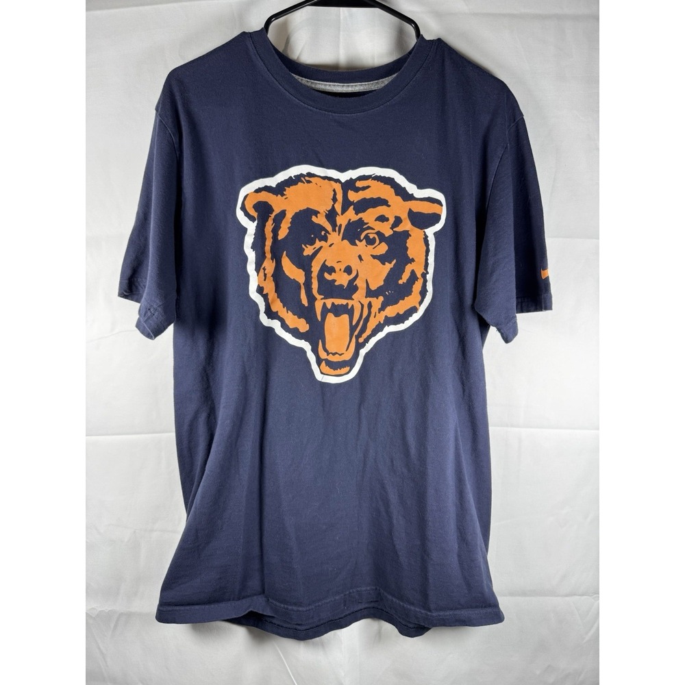 Nike The Nike Tee NFL Team Apparel Chicago Bears Mascot  Blue‎ TShirt Men's Sz L
